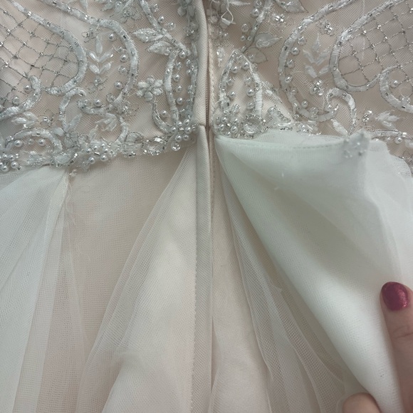 Ella Rosa by Kenneth Winston Strapless Ballgown - Picture 7 of 9